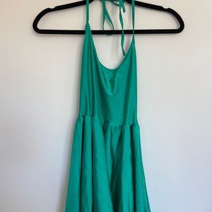 Green American Apparel spandex dress